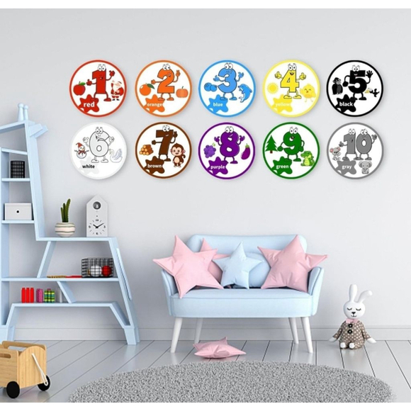 Preschool Classroom Decorations Color Poster - Picture 3 of 8